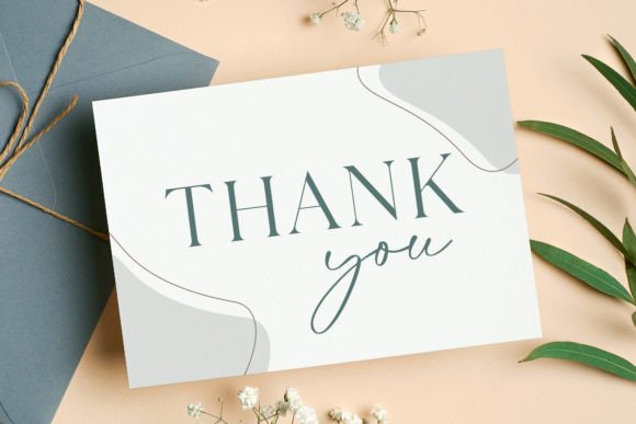 Download Thank You Card Cute Printable Template - Template Collection