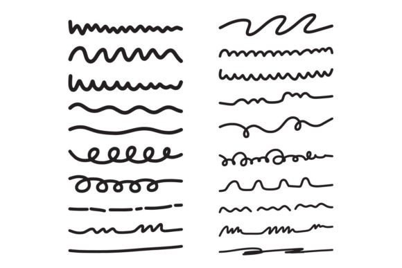 Download Hand Drawn Lines and Divider (svg &amp; Png) - Hand drawn Collection