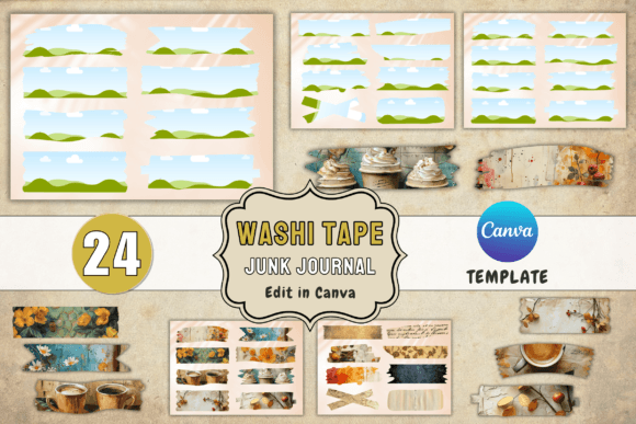 Download Canva Washi Tape Template Canva Frames - Template Collection