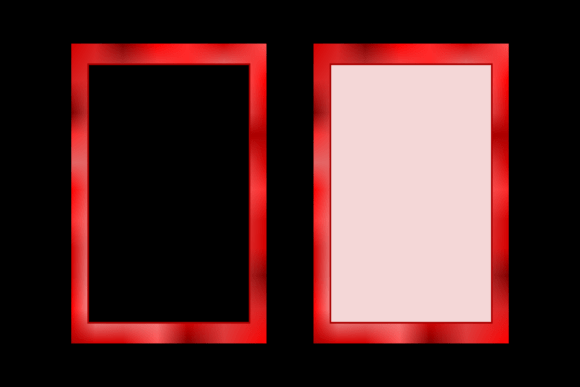 Download Red Frame Border Blank Template - Template Collection