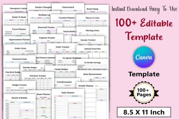 Download 100+ Editable Canva Templates - Template Collection