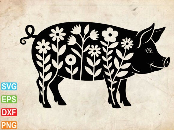 Download Wild Animals with Florals SVG, Forrest - Premium Resources