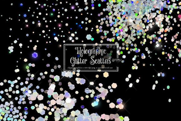 Download Holographic Glitter Scatters - Glitter Collection