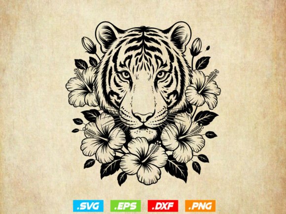 Download Wild Animals with Florals SVG, Forrest - Premium Bundle